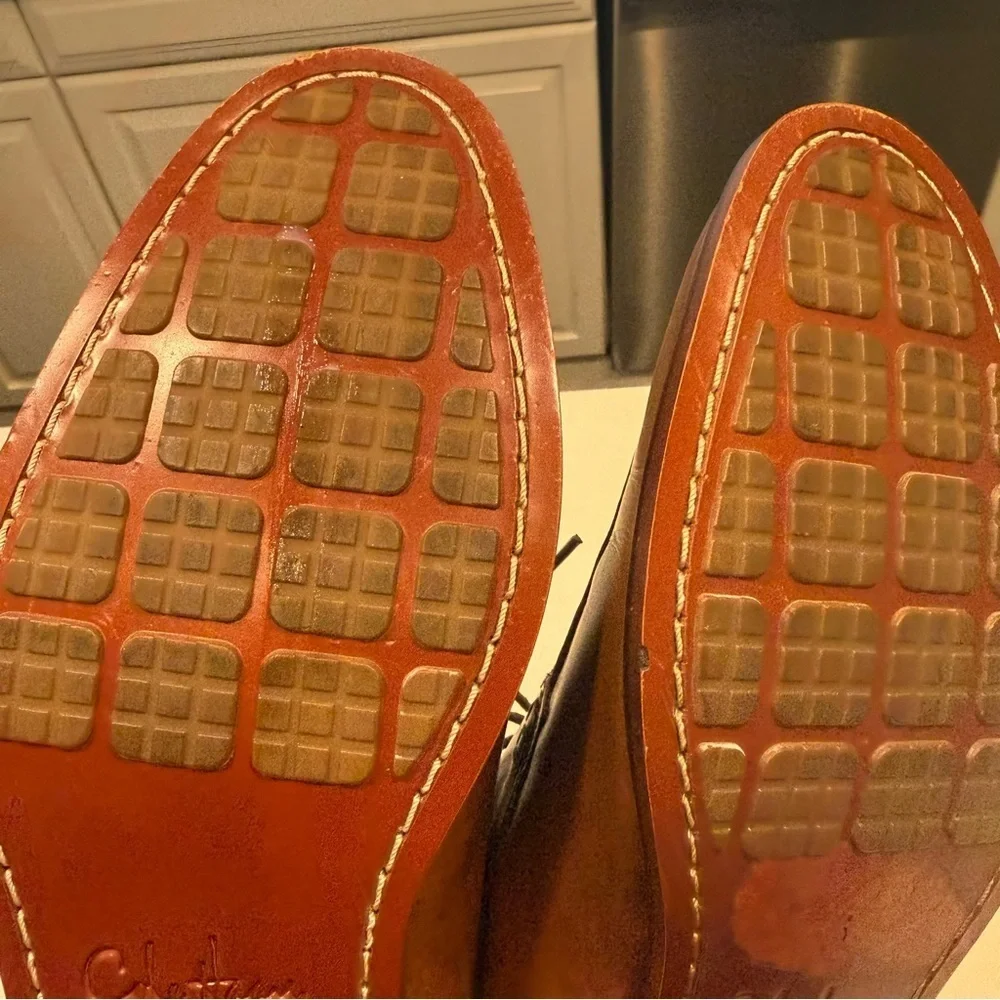 Cole Haan Oxford Brown Leather Colton Air Split Toe  Oxford Shoes Size 8M